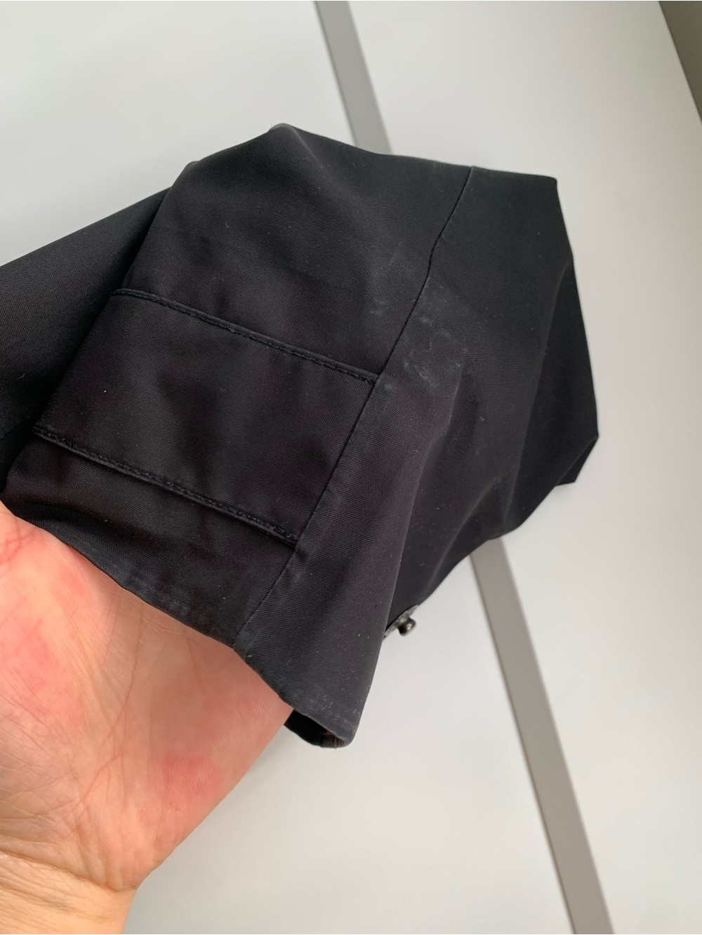 Patagonia Black Hooded Trench Coat - Picture 5 of 16